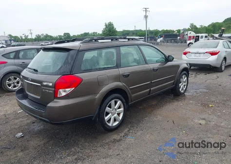 2009 Subaru Outback 2.5I from USA, damaged, VIN 4S4BP61C697325543
